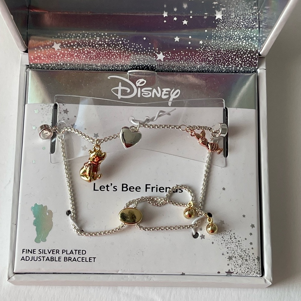 Disney Classics Jewelry | Winnie the Pooh and Piglet Bolo Bracelet - Picture 4 of 8